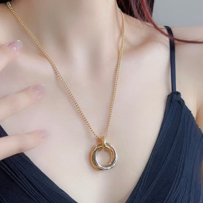 [Amore Jewels]TRINITY LARGE NECKLACE