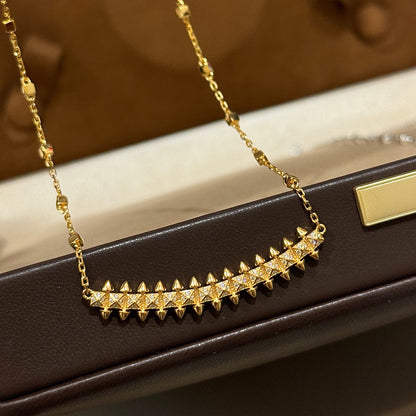 [Amore Jewels]CLASH  SMALL FULL DIAMOND NECKLACE