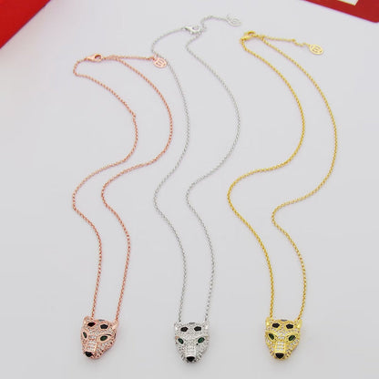 [Amore Jewels]PANTHERE FULL DIAMOND NECKLACE