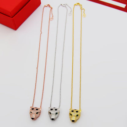 [Amore Jewels]PANTHERE FULL DIAMOND NECKLACE