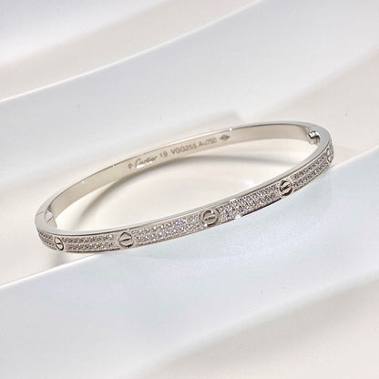 [Amore Jewels]LOVE BRACELET 3.65MM DIAMOND-PAVED