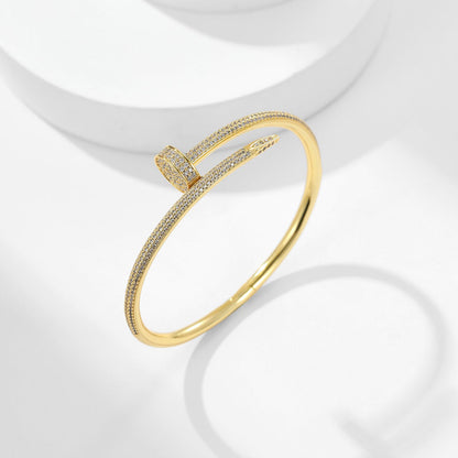 [Amore Jewels]JUSTE BRACELET 3.5MM ALL DIAMONDS
