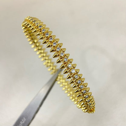 [Amore Jewels]CLASH  BRACELET 8MM DIAMONDS