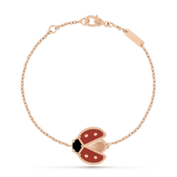 [Amore Jewels]LUCKY SPRING 1 MOTIF PINK GOLD BRACELET