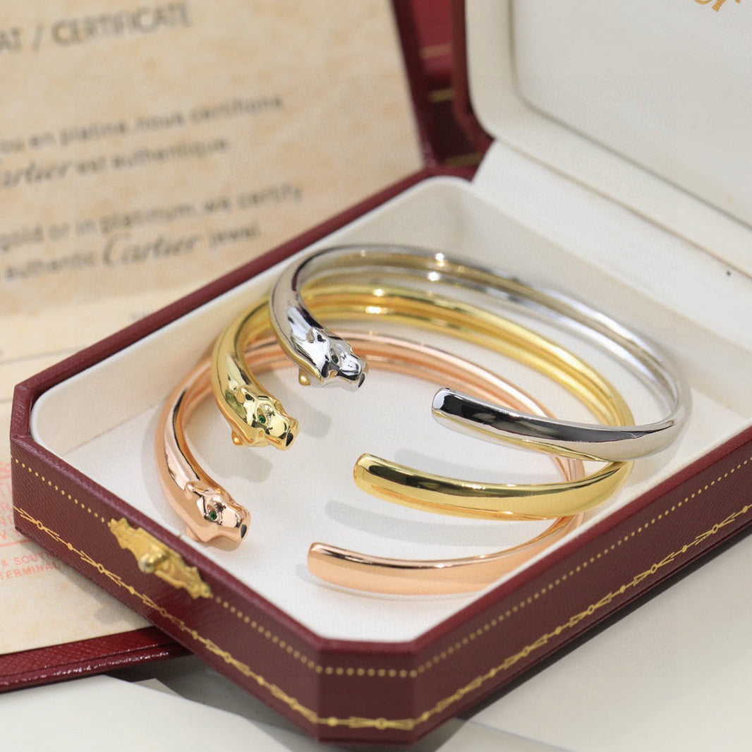[Amore Jewels]PANTHERE OPEN BRACELET