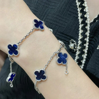 [Amore Jewels]CLOVER 5 MOTIF PIETERSITE BRACELET COLLECTION