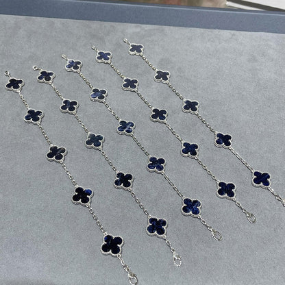 [Amore Jewels]CLOVER 5 MOTIF PIETERSITE BRACELET COLLECTION