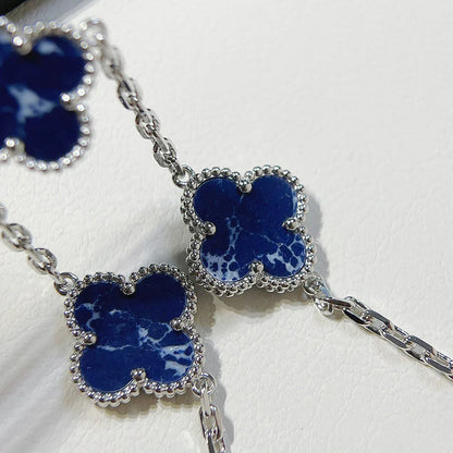 [Amore Jewels]CLOVER 5 MOTIF PIETERSITE BRACELET COLLECTION