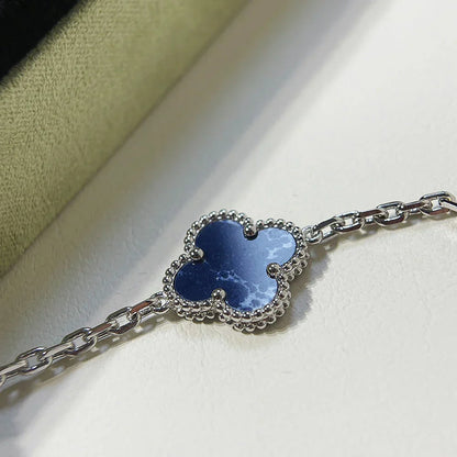 [Amore Jewels]CLOVER 5 MOTIF PIETERSITE BRACELET COLLECTION