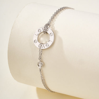 [Amore Jewels]LOVE BRACELET 2 DIAMOND