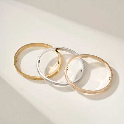 [Amore Jewels]LOVE BRACELET 6.1MM BRUSHED