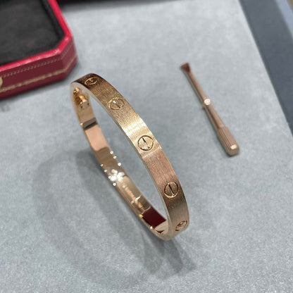 [Amore Jewels]LOVE BRACELET 6.1MM BRUSHED