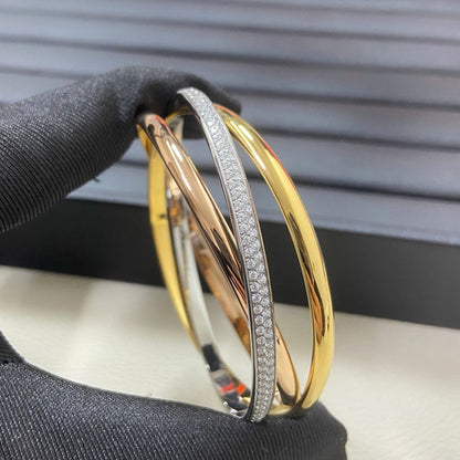 [Amore Jewels]TRINITY 2.8MM SMALL BRACELET