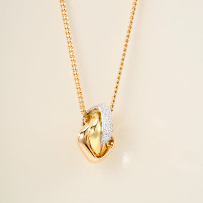 [Amore Jewels]TRINITY CUSHION NECKLACE COLLECTION