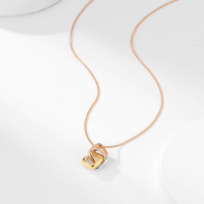 [Amore Jewels]TRINITY CUSHION NECKLACE COLLECTION