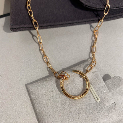 [Amore Jewels]JUSTE NECKLACE FULL DIAMONDS