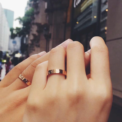 [Amore Jewels]LOVE RING 3.6 MM NO DIAMOND