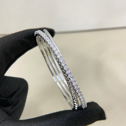 [Amore Jewels]ETINCELLE HALF-PAVED DIAMOND BRACELET