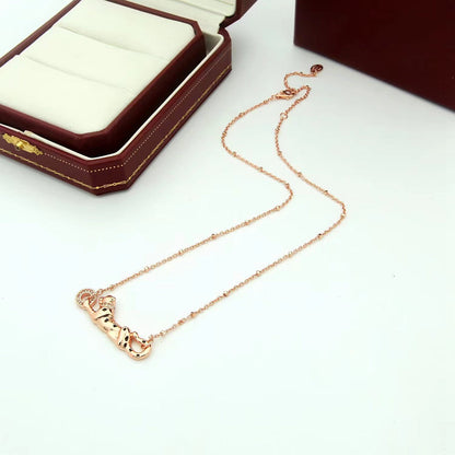 [Amore Jewels]PANTHERE FULL DIAMOND NECKLACE