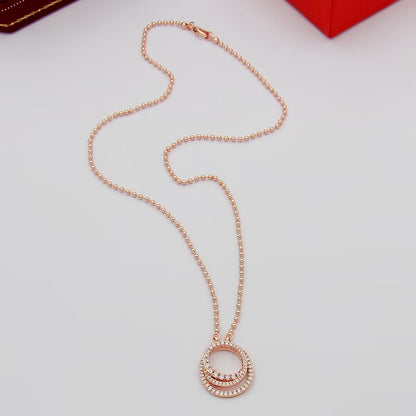 [Amore Jewels]ETINCELLE  FULL DIAMOND NECKLACE