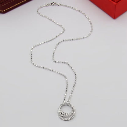 [Amore Jewels]ETINCELLE  FULL DIAMOND NECKLACE