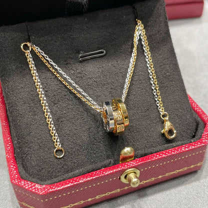 [Amore Jewels]LOVE 6 DIAMOND PENDANT NECKLACE