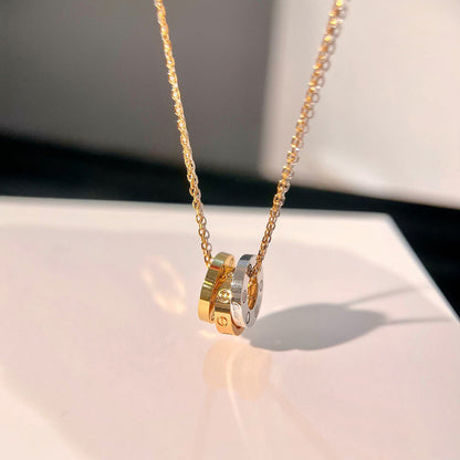 [Amore Jewels]LOVE 6 DIAMOND PENDANT NECKLACE