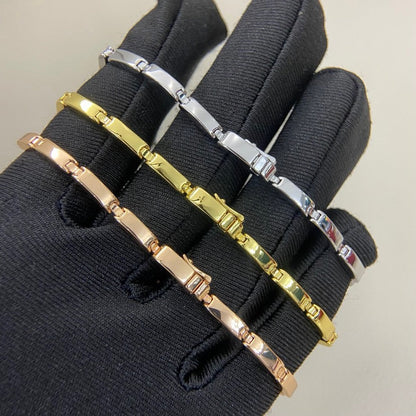 [Amore Jewels]PANTHERE HALF DIAMOND ON CHAIN BRACELET
