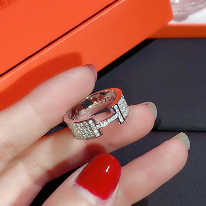 [Amore Jewels]H RING FULL DIAMOND