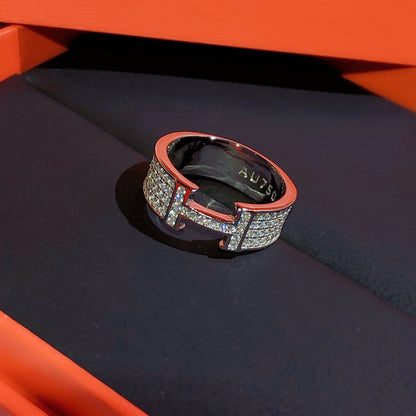 [Amore Jewels]H RING FULL DIAMOND