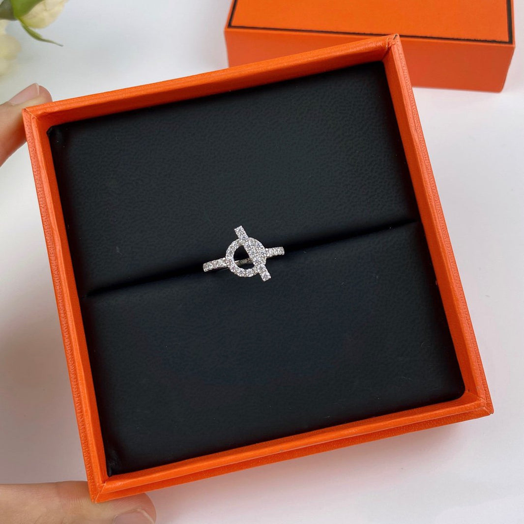 [Amore Jewels]ECHAPPEE RING SILVER DIAMOND