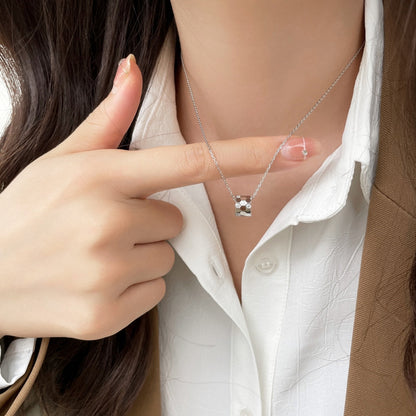 [Amore Jewels]BEE MINI PEDANT DIAMOND NECKLACE