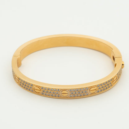 [Amore Jewels]LOVE BRACELET 6.1MM DIAMOND-PAVED