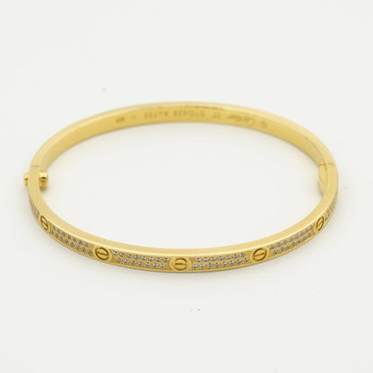 [Amore Jewels]LOVE BRACELET 3.65MM DIAMOND-PAVED