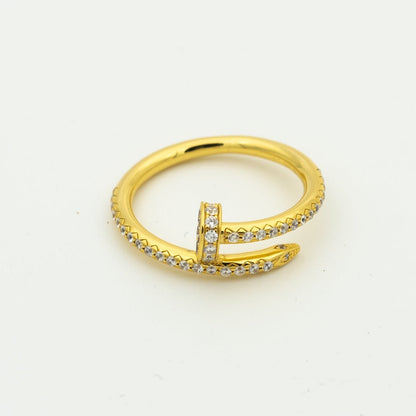[Amore Jewels]JUSTE RING 1.8MM GOLD DIAMONDS
