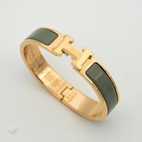 [Amore Jewels]H BRACELET BLUE GREEN 12MM