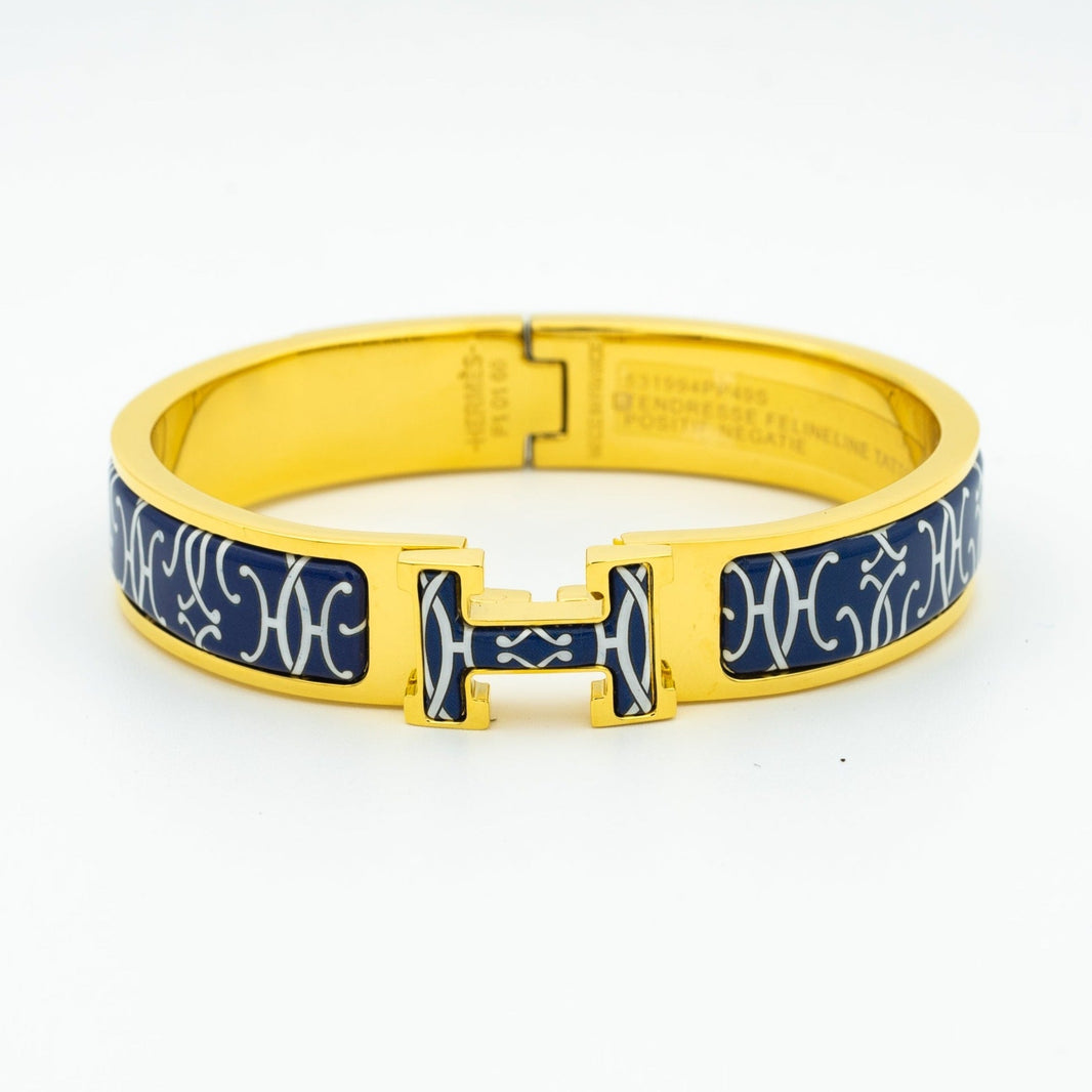 [Amore Jewels]H BRACELET BLACK MULTICOLOR
