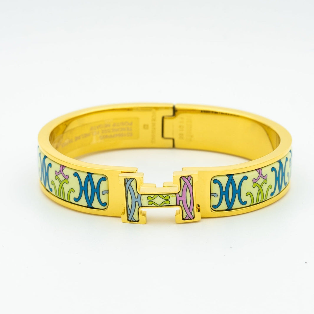 [Amore Jewels]H BRACELET BEIGE MULTICOLOR