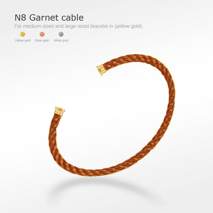 [Amore Jewels]FORCE SERIES BRACELET CABLES 50 CHOICES (DIY SELECTION)