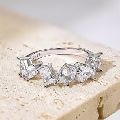 [Amore Jewels]Delicate Multi Cut Ring