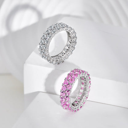 [Amore Jewels]Sparkling Full Heart Ring