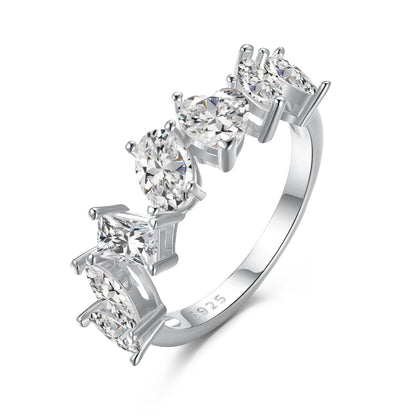 [Amore Jewels]Delicate Multi Cut Ring