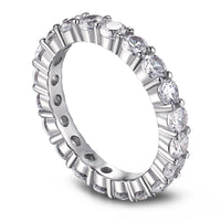 [Amore Jewels]Sparkling Round Cut Tennis Ring