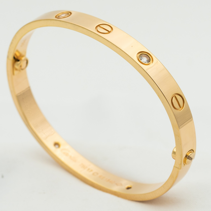 [Amore Jewels]LOVE BRACELET 6.1MM 4 DIAMONDS
