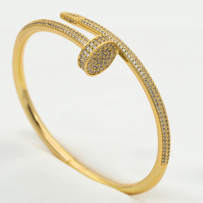 [Amore Jewels]JUSTE BRACELET 3.5MM ALL DIAMONDS