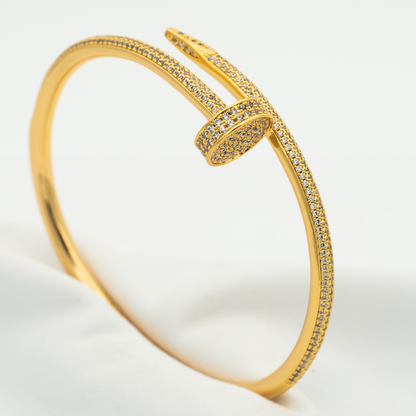 [Amore Jewels]JUSTE BRACELET 3.5MM ALL DIAMONDS