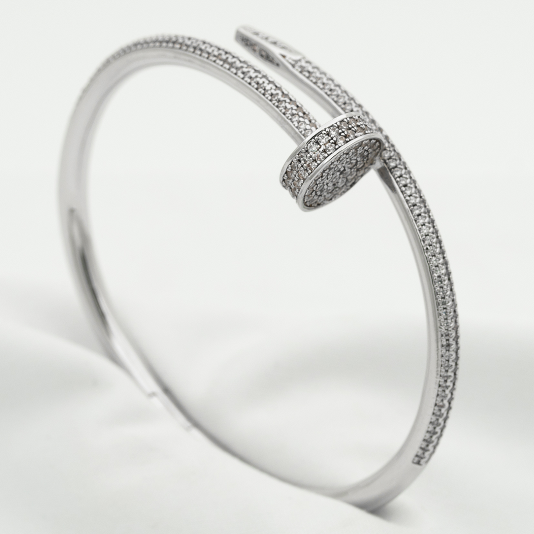 [Amore Jewels]JUSTE BRACELET 3.5MM ALL DIAMONDS