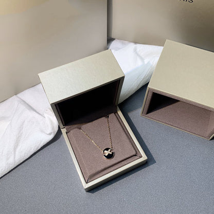 [Amore Jewels]JEUX DE PINK GOLD DIAMOND NECKLACE