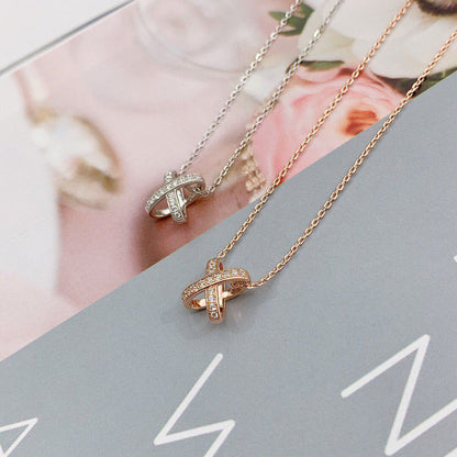 [Amore Jewels]JEUX DE DIAMOND NECKLACE