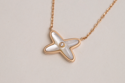 [Amore Jewels]JEUX DE NECKLACE 1 DIAMOND